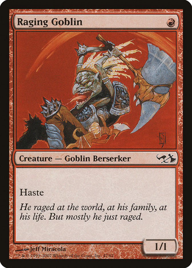 Raging Goblin [Duel Decks: Elves vs. Goblins] | Impulse Games and Hobbies