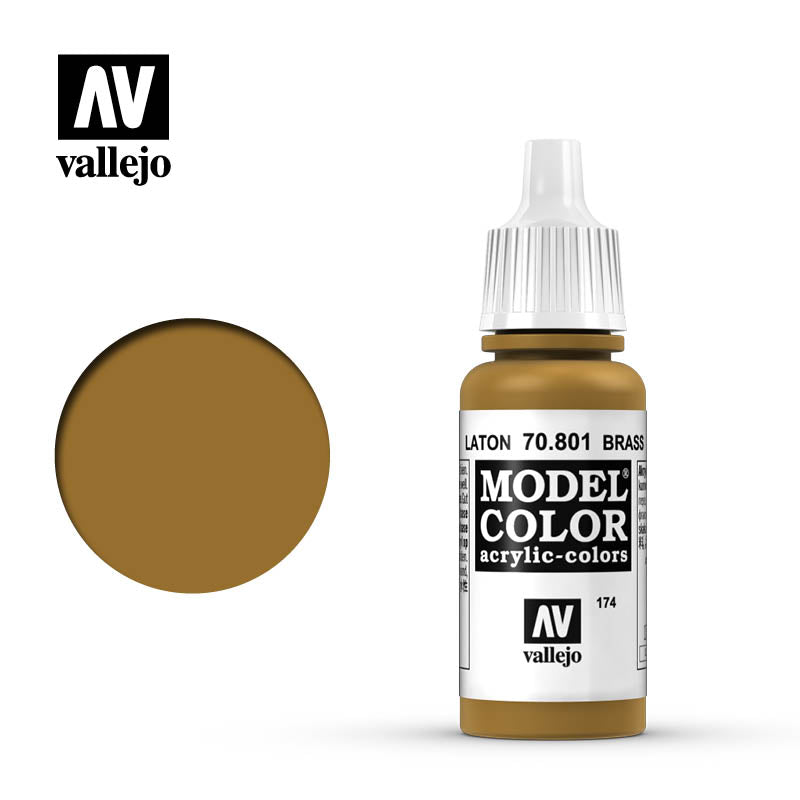 Vallejo Model Colour Metallic Brass | Impulse Games and Hobbies