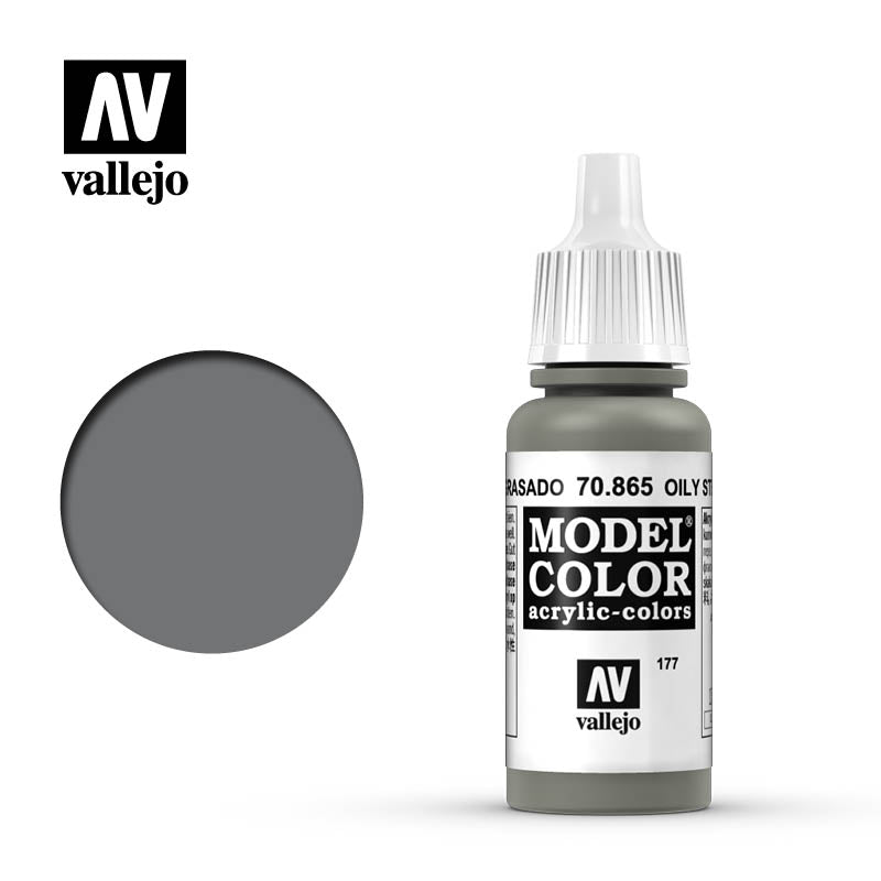 Vallejo Model Colour Oily Steel Metallic | Impulse Games and Hobbies