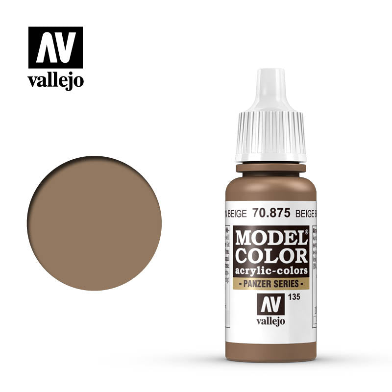 Vallejo Model Colour Beige Brown | Impulse Games and Hobbies