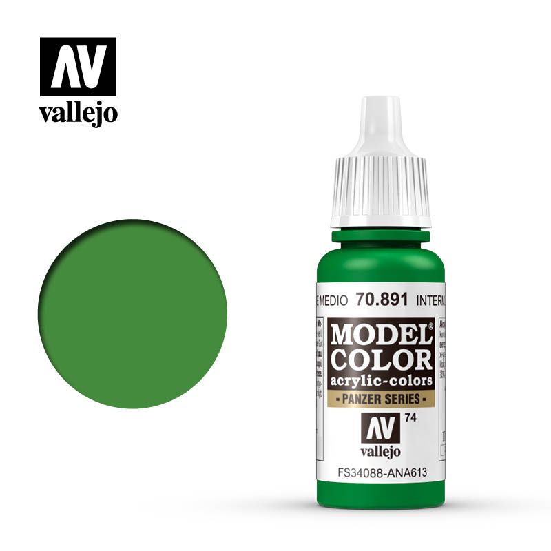 Vallejo Model Colour Intermediate Green | Impulse Games and Hobbies