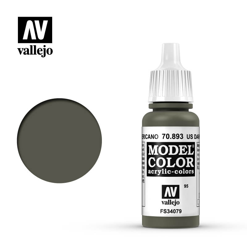 Vallejo Model Colour US Dark Green | Impulse Games and Hobbies