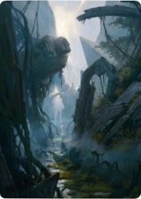 Swamp 2 Art Card [Zendikar Rising Art Series] | Impulse Games and Hobbies