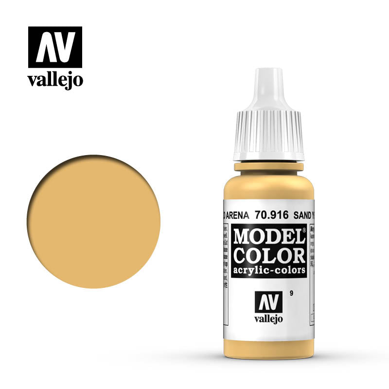 Vallejo Model Colour Sand Yellow | Impulse Games and Hobbies