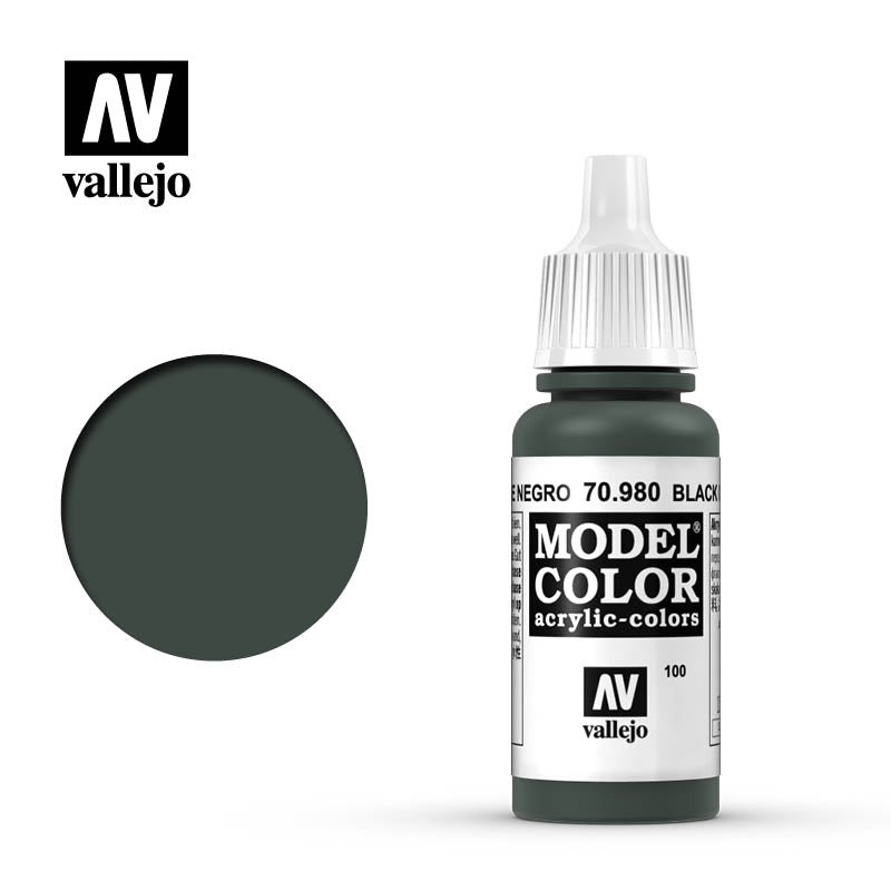 Vallejo Model Colour Black Green | Impulse Games and Hobbies