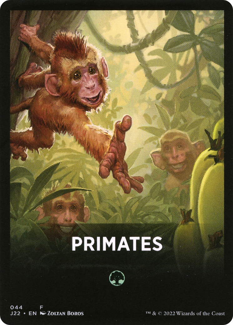 Primates Theme Card [Jumpstart 2022 Front Cards] | Impulse Games and Hobbies