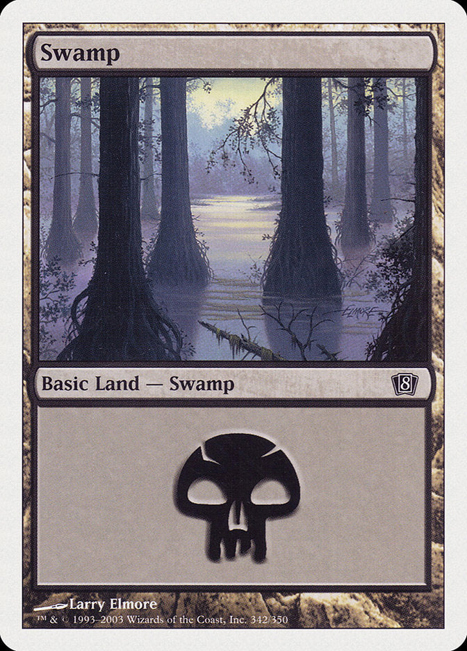 Swamp (342) [Eighth Edition] | Impulse Games and Hobbies