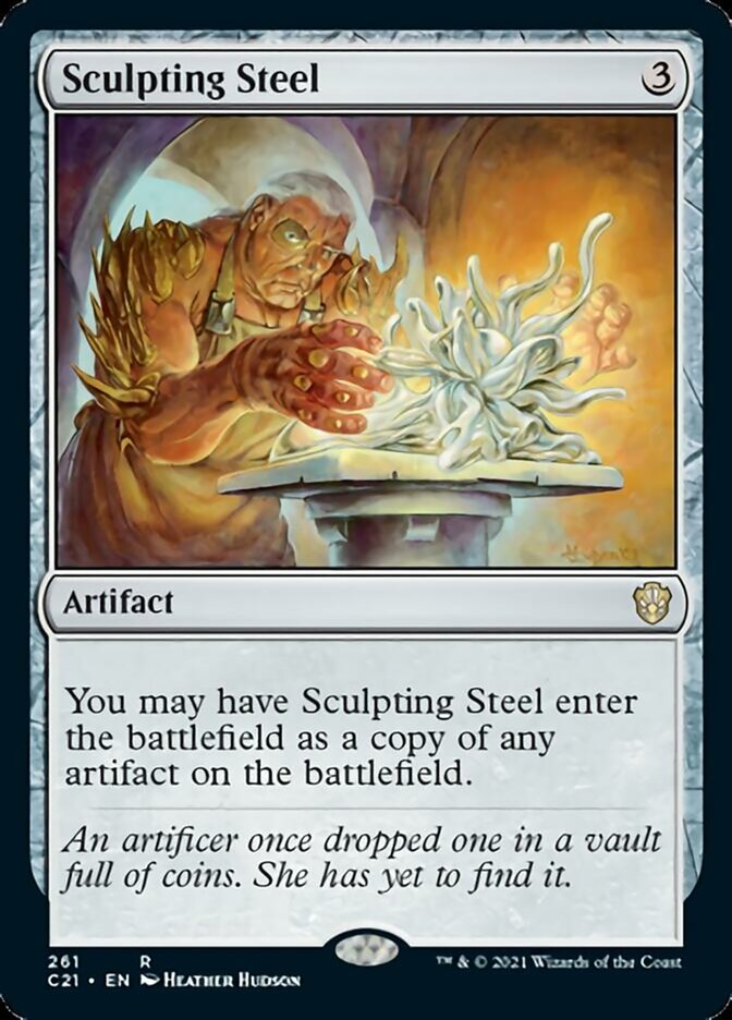 Sculpting Steel [Commander 2021] | Impulse Games and Hobbies