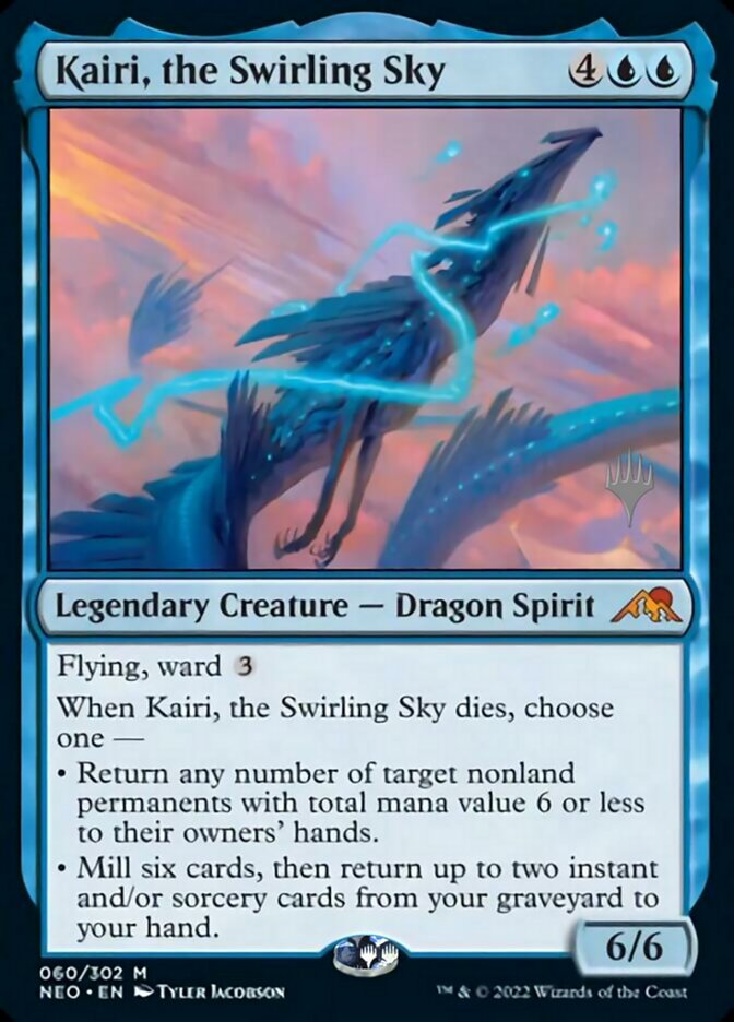 Kairi, the Swirling Sky (Promo Pack) [Kamigawa: Neon Dynasty Promos] | Impulse Games and Hobbies