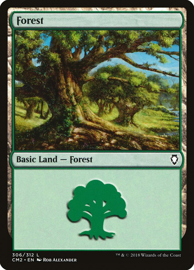 Forest (306) [Commander Anthology Volume II] | Impulse Games and Hobbies