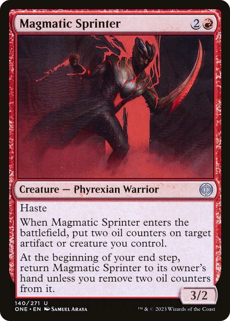 Magmatic Sprinter [Phyrexia: All Will Be One] | Impulse Games and Hobbies