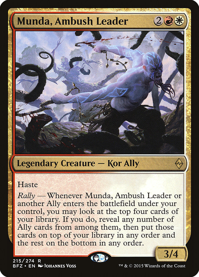 Munda, Ambush Leader [Battle for Zendikar] | Impulse Games and Hobbies