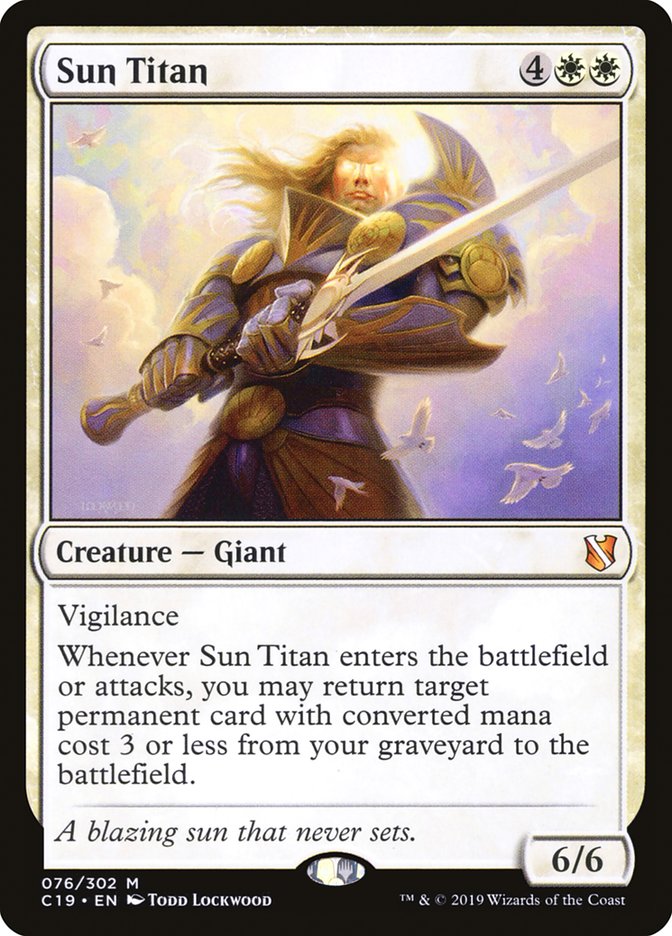 Sun Titan [Commander 2019] | Impulse Games and Hobbies