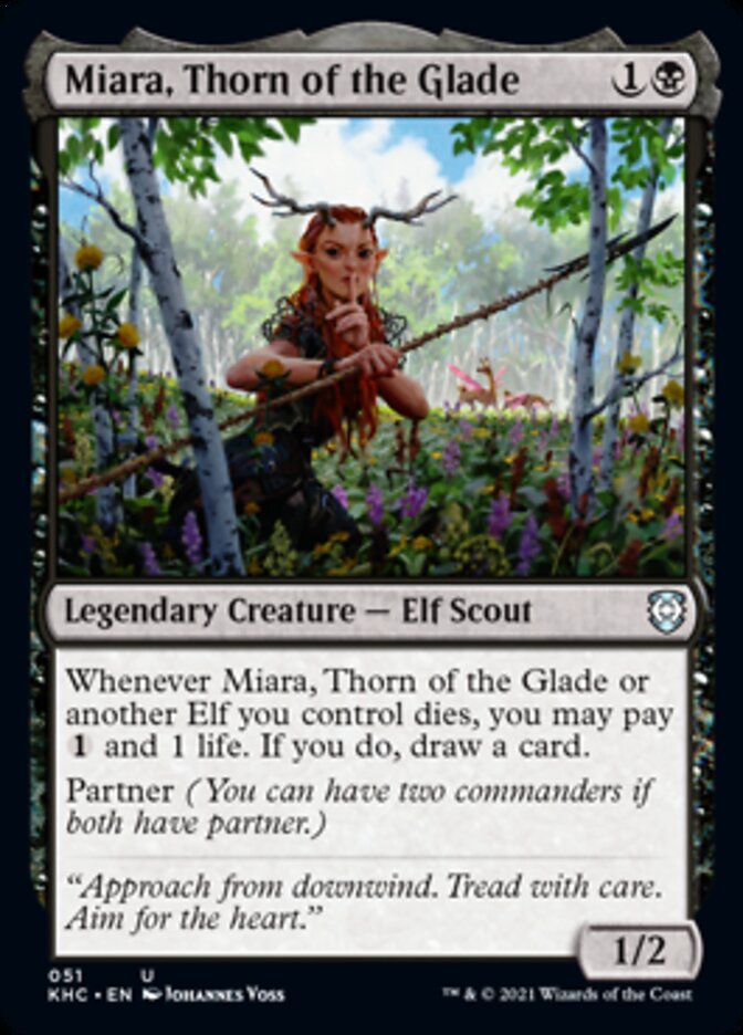 Miara, Thorn of the Glade [Kaldheim Commander] | Impulse Games and Hobbies