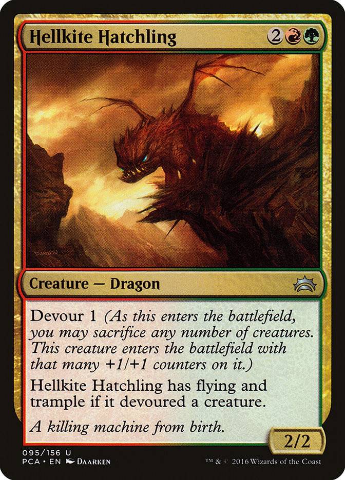 Hellkite Hatchling [Planechase Anthology] | Impulse Games and Hobbies