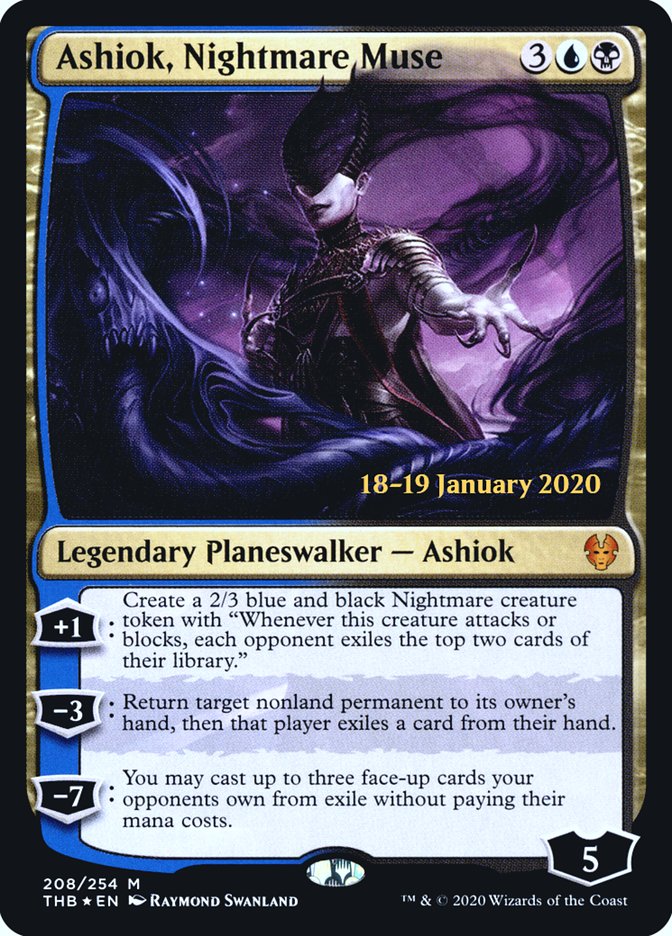 Ashiok, Nightmare Muse [Theros Beyond Death Prerelease Promos] | Impulse Games and Hobbies