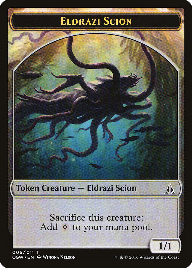 Eldrazi Scion (005/011) [Oath of the Gatewatch Tokens] | Impulse Games and Hobbies