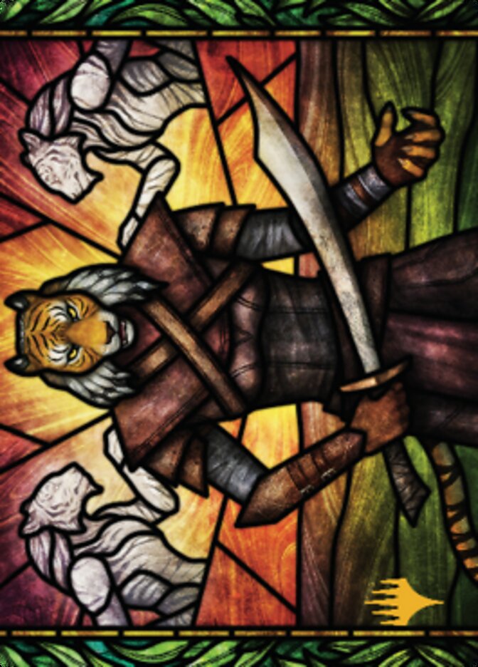 Zar Ojanen, Scion of Efrava Art Card (Gold-Stamped Signature) [Dominaria United Art Series] | Impulse Games and Hobbies
