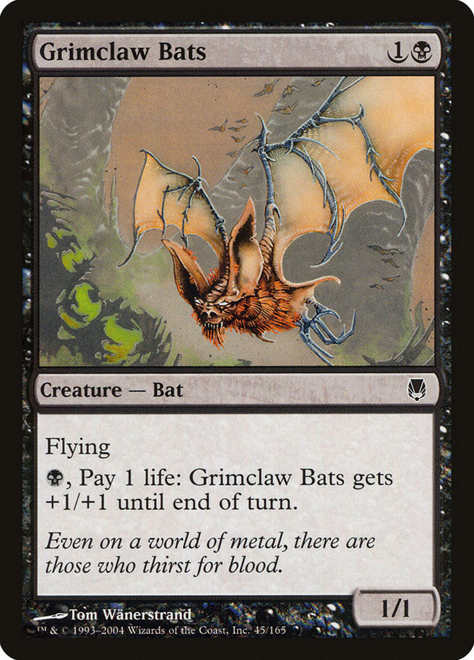 Grimclaw Bats [Darksteel] | Impulse Games and Hobbies