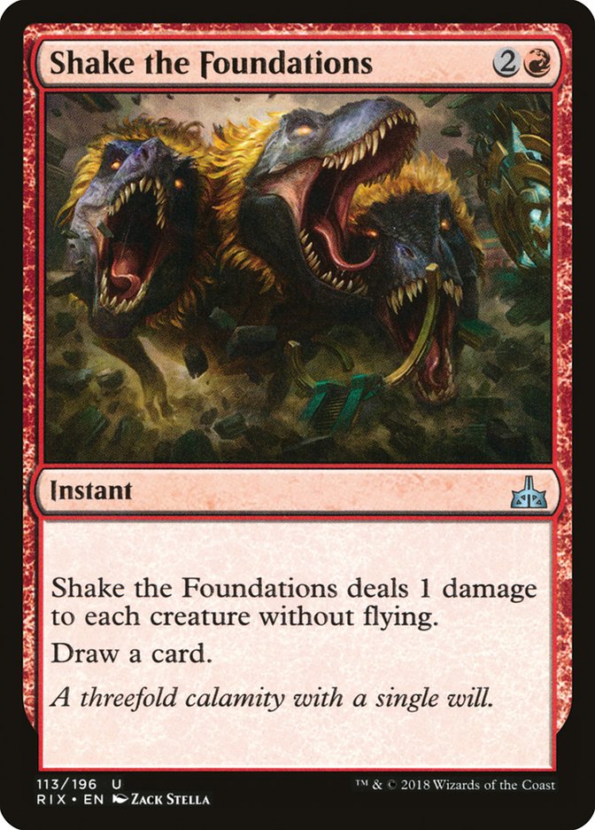 Shake the Foundations [Rivals of Ixalan] | Impulse Games and Hobbies