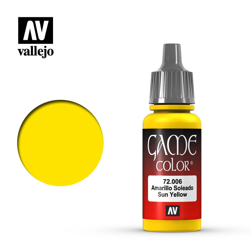 Vallejo Game Colour Sun Yellow | Impulse Games and Hobbies