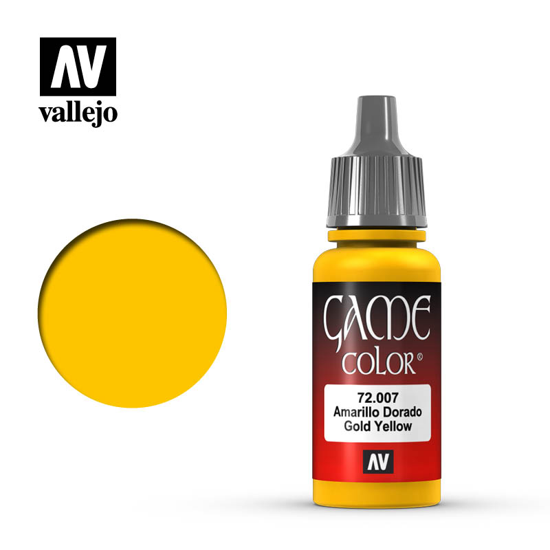 Vallejo Game Colour Gold Yellow | Impulse Games and Hobbies