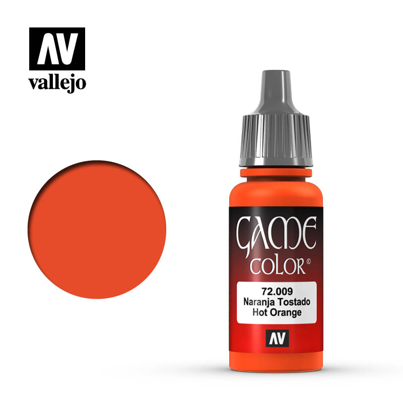 Vallejo Game Colour Hot Orange | Impulse Games and Hobbies