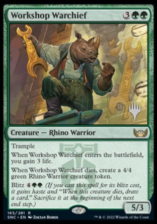 Workshop Warchief (Promo Pack) [Streets of New Capenna Promos] | Impulse Games and Hobbies