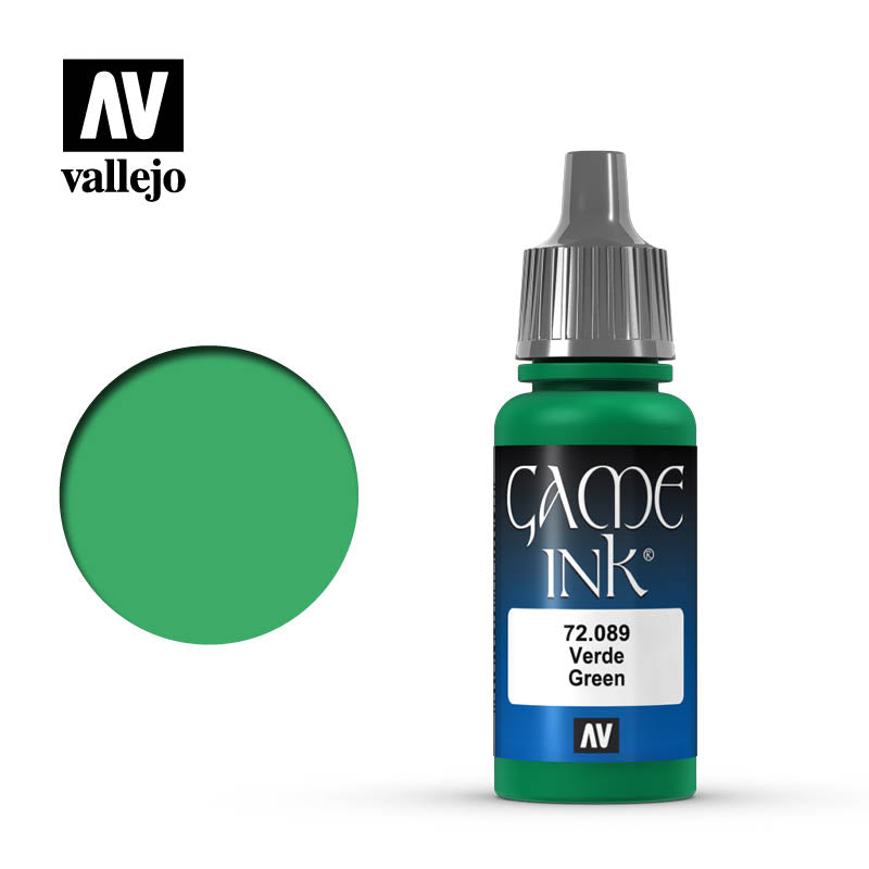 Vallejo Game Colour INK - Green | Impulse Games and Hobbies