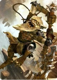 Teeterpeak Ambusher Art Card [Zendikar Rising Art Series] | Impulse Games and Hobbies