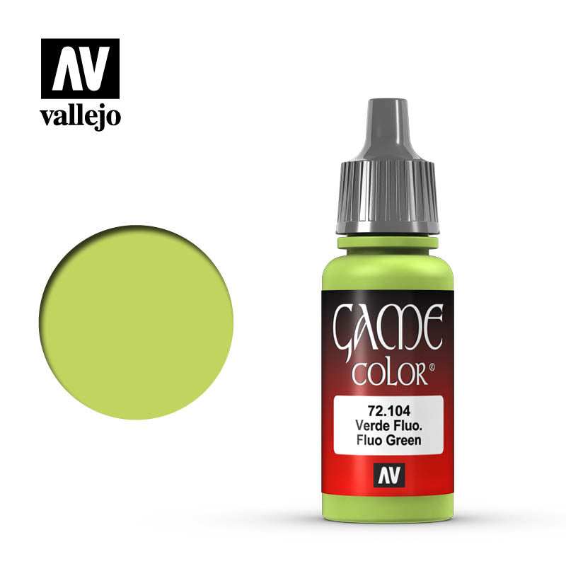 Vallejo Game Colour Fluo Green | Impulse Games and Hobbies