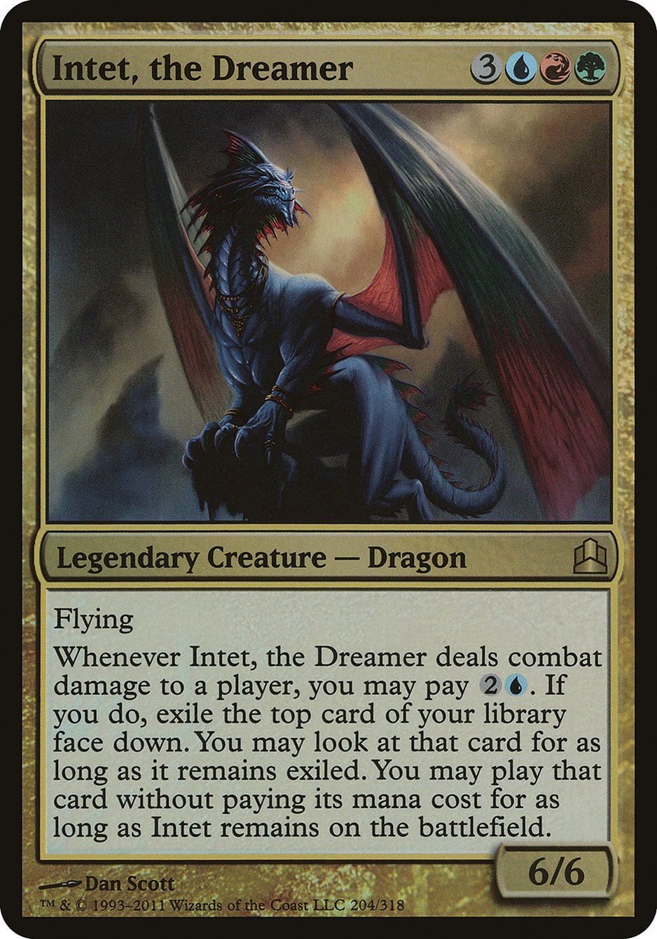 Intet, the Dreamer (Oversized) [Commander 2011 Oversized] | Impulse Games and Hobbies