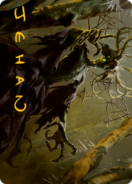 Old Stickfingers Art Card (Gold-Stamped Signature) [Innistrad: Midnight Hunt Art Series] | Impulse Games and Hobbies