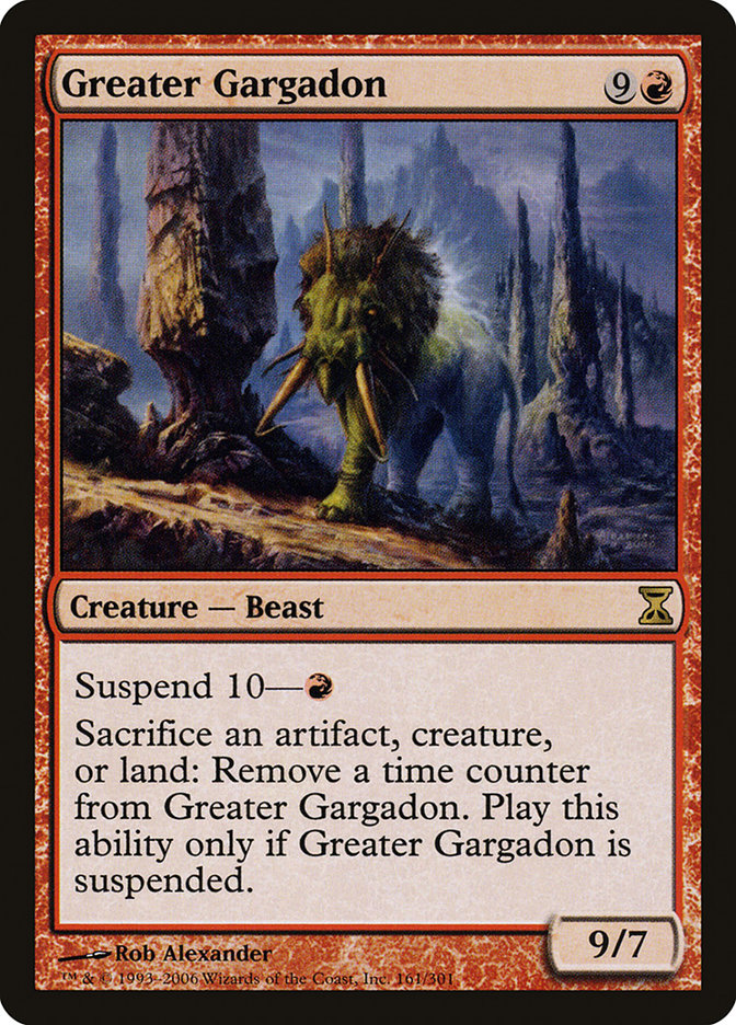 Greater Gargadon [Time Spiral] | Impulse Games and Hobbies