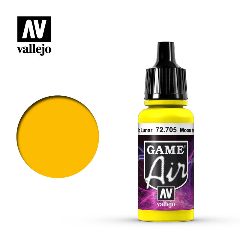 Vallejo Game Air Moon Yellow - DISCONTINUED | Impulse Games and Hobbies