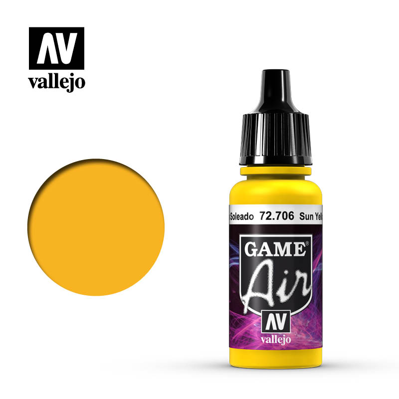 Vallejo Game Air Sun Yellow - DISCONTINUED | Impulse Games and Hobbies