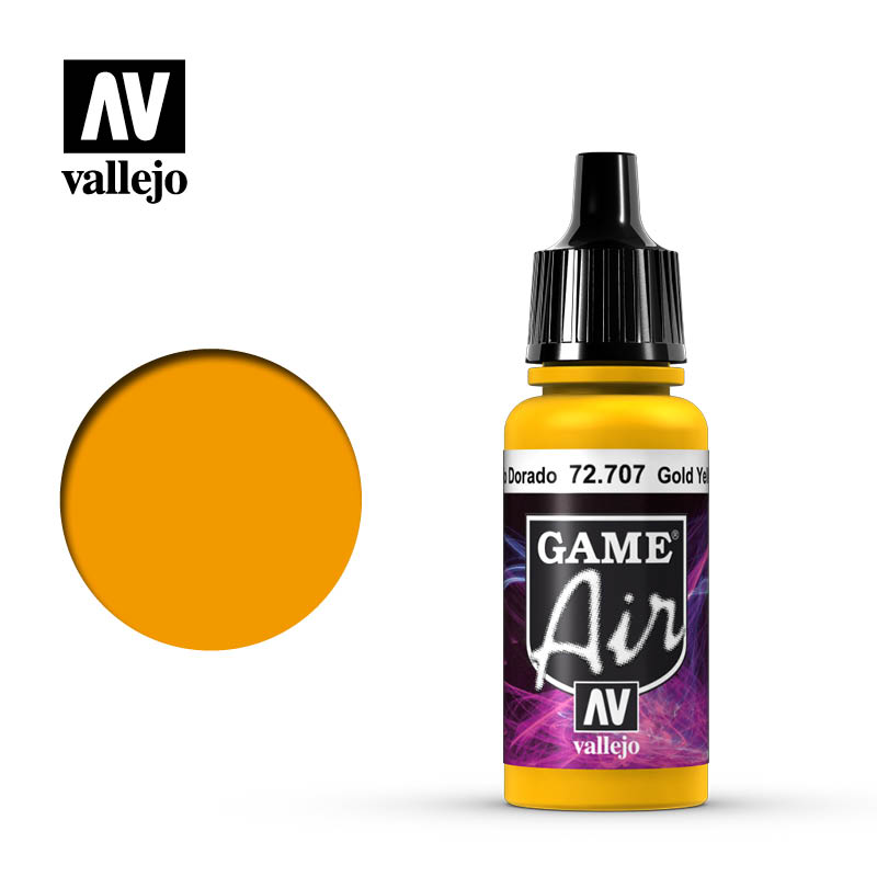 Vallejo Game Air Gold Yellow - DISCONTINUED | Impulse Games and Hobbies
