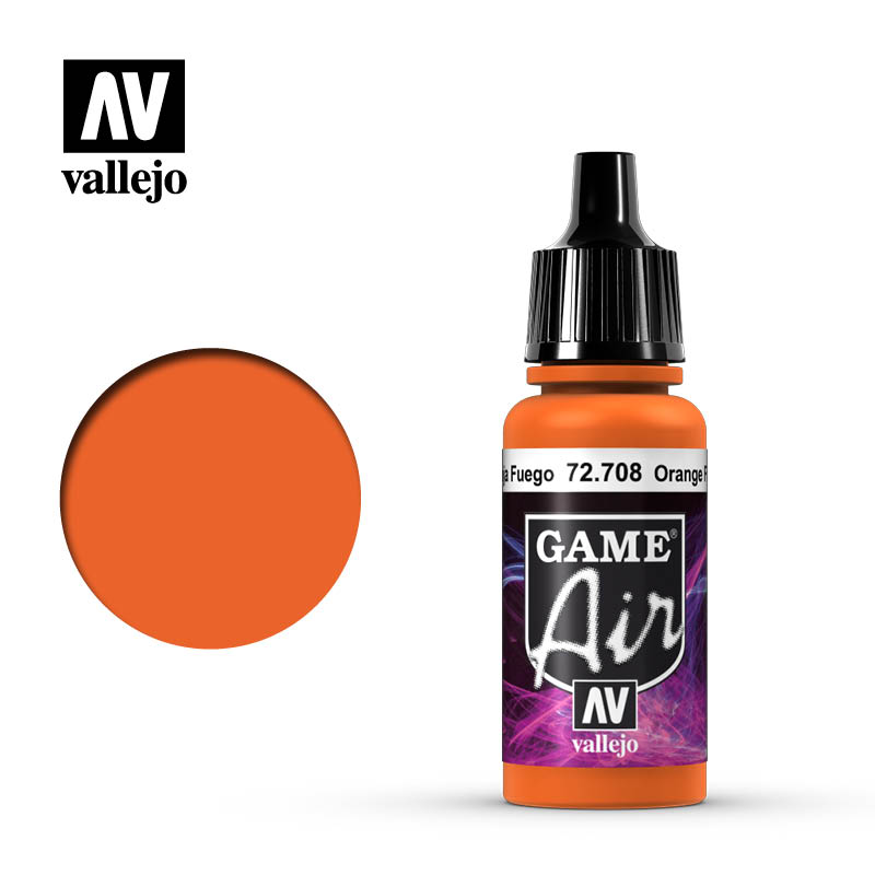 Vallejo Game Air Orange Fire - DISCONTINUED | Impulse Games and Hobbies