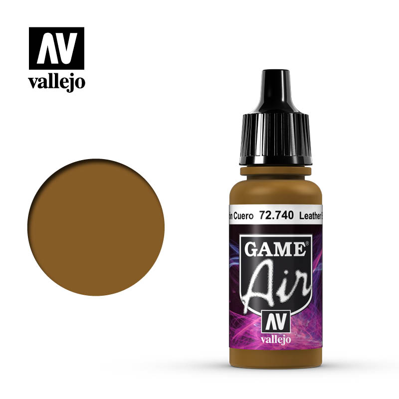 Vallejo Game Air Leather Brown - DISCONTINUED | Impulse Games and Hobbies