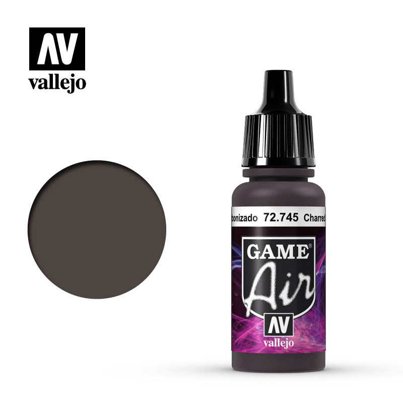 Vallejo Game Air: Charred Brown - DISCONTINUED | Impulse Games and Hobbies