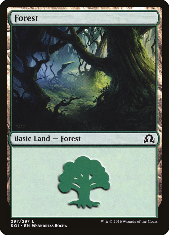 Forest (297) [Shadows over Innistrad] | Impulse Games and Hobbies