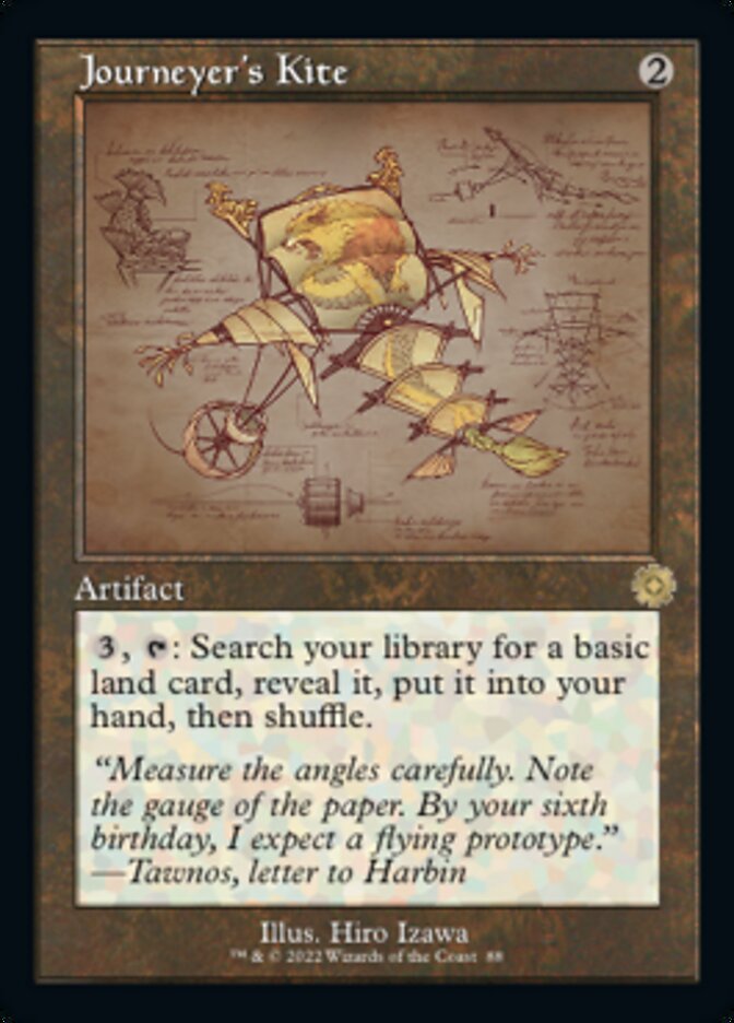 Journeyer's Kite (Retro Schematic) [The Brothers' War Retro Artifacts] | Impulse Games and Hobbies