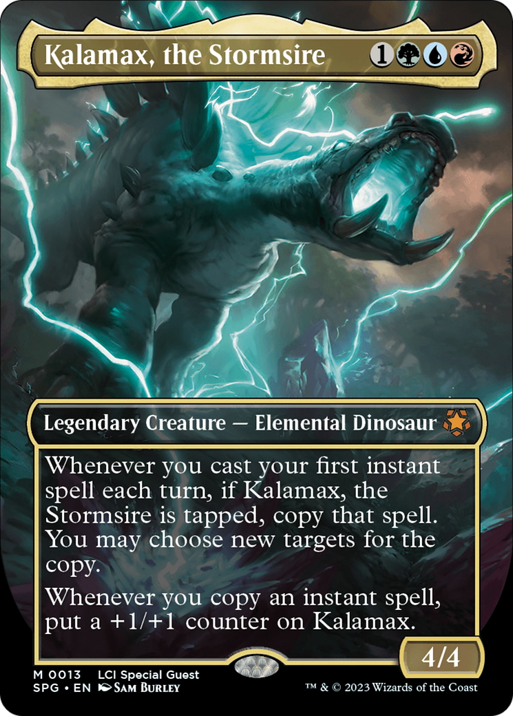 Kalamax, the Stormsire (Borderless) [The Lost Caverns of Ixalan Special Guests] | Impulse Games and Hobbies