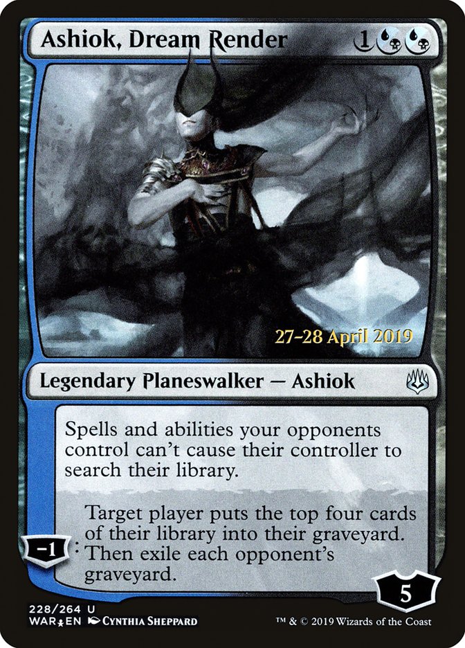 Ashiok, Dream Render  [War of the Spark Prerelease Promos] | Impulse Games and Hobbies