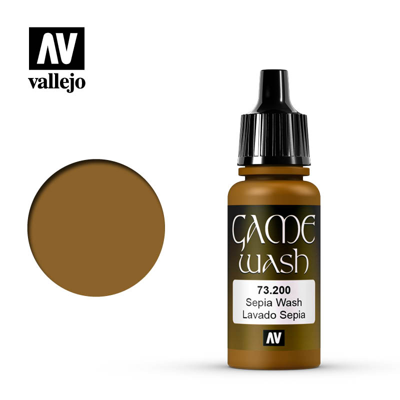 Vallejo Game Colour Sepia Shade Wash | Impulse Games and Hobbies