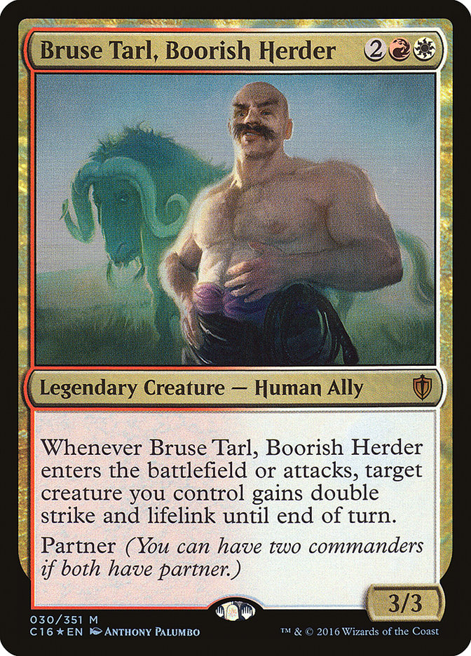 Bruse Tarl, Boorish Herder [Commander 2016] | Impulse Games and Hobbies