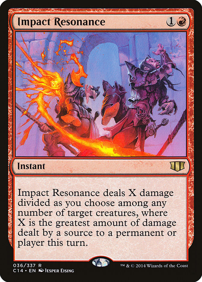 Impact Resonance [Commander 2014] | Impulse Games and Hobbies