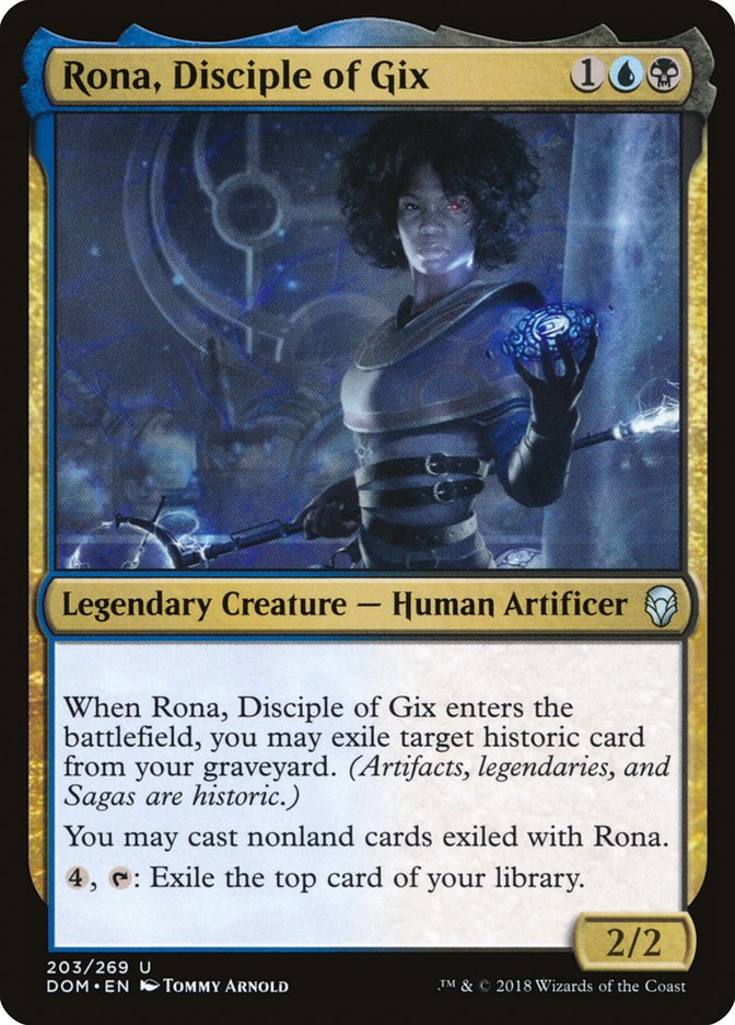 Rona, Disciple of Gix [Dominaria] | Impulse Games and Hobbies