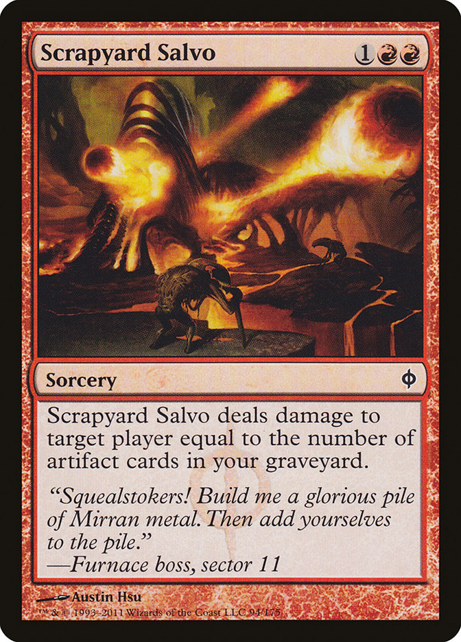 Scrapyard Salvo [New Phyrexia] | Impulse Games and Hobbies