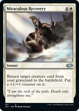 Miraculous Recovery [Jumpstart 2022] | Impulse Games and Hobbies